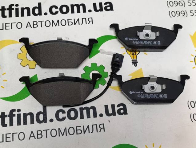 Колодки тормозные передние дисковые P85072 BREMBO