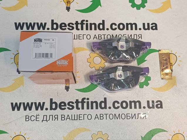 PN0365 NIBK Передние тормозные колодки купить в Каменское