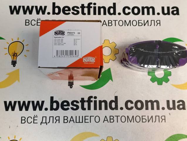 Колодки тормозные PN0373 NIBK