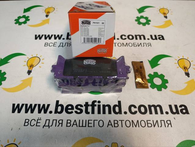 Тормозные колодки PN1521 NIBK