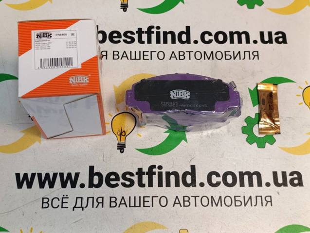 Передние тормозные колодки PN8465 NIBK