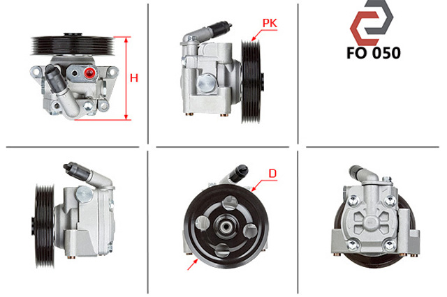 Насос гидроусилителя механизма рулевого управления 1674663 FORD