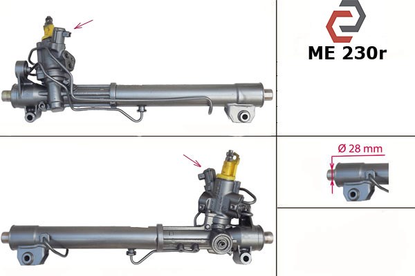 Управление рулевое в сборе A2214604100 MERCEDES