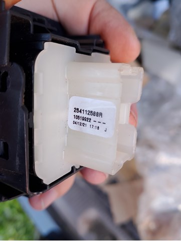 254112588R RENAULT Кнопочный блок управления стеклоподъемником передний левый купить в Ужгород