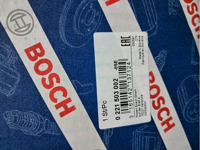 0221503002 BOSCH Катушка зажигания купить в Днепр