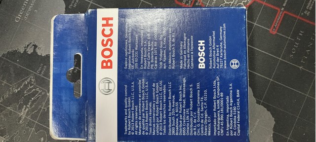 0242229882 BOSCH Свеча зажигания купить в Львов