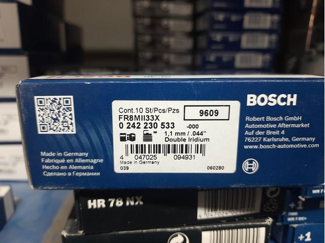 BOSCH 0242230533 Свечи зажигания в наличии Кривой Рог