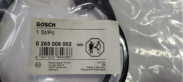 BOSCH 0265008002 Датчик АБС (ABS) передний в наличии Харьков