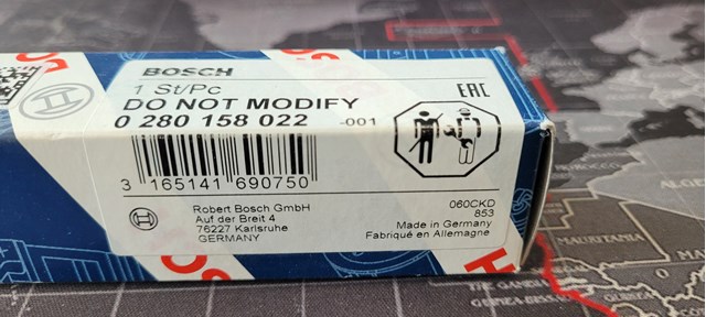0280156034 BOSCH Форсунка впрыска топлива купить в Одесса