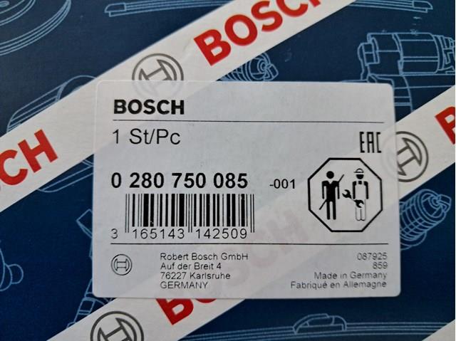 0280750085 BOSCH Дроссельная заслонка в сборе купить в Хмельницкий