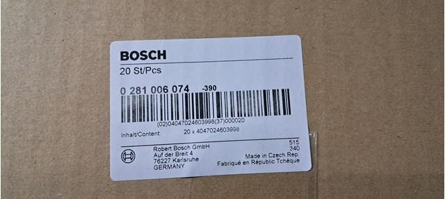 BOSCH 0281006074 Регулятор давления топлива в наличии Черновцы