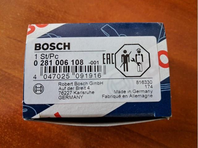 0281006108 BOSCH Датчик давления наддува купить в Сумы