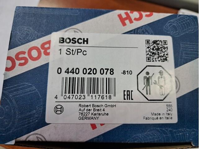 Топливный насос, механический 0440020078 BOSCH