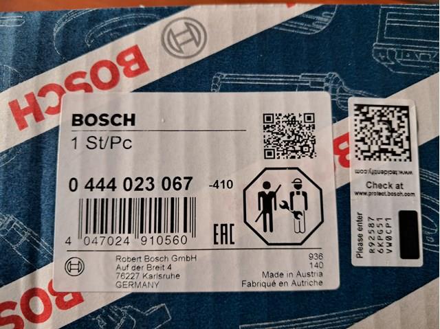 0444023067 BOSCH Форсунка впрыска AD BLUE купить в Винница