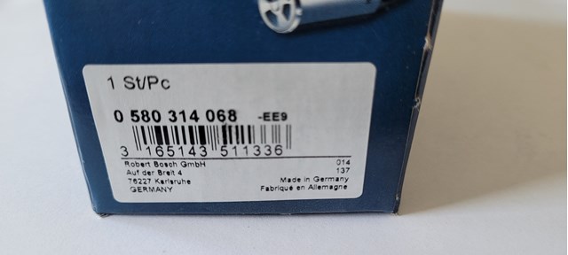 BOSCH 0580314068 Топливный насос электрический погружной в наличии Черкассы