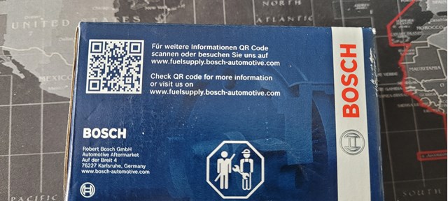 0580454155 BOSCH Насос топливный электрический купить в Каменское