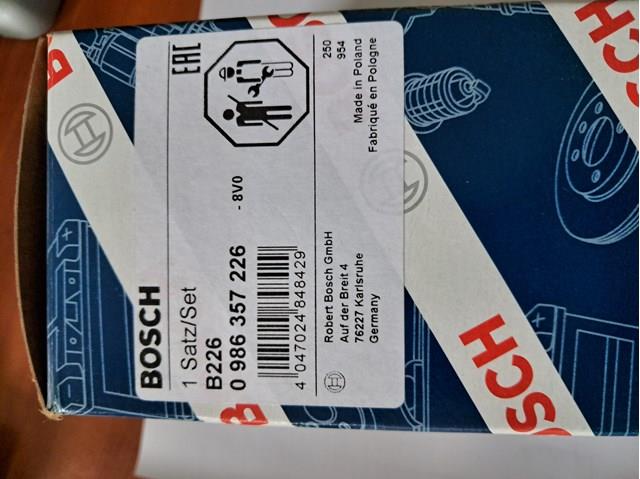 BOSCH 0986357226 Высоковольтные провода в наличии Черновцы