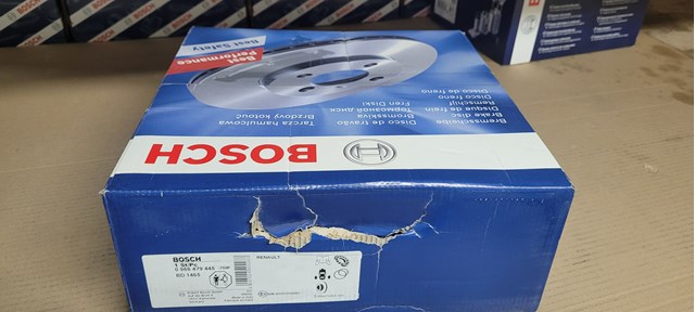 BOSCH 0986479445 Диск тормозной задний в наличии Каменское