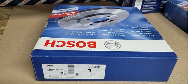 BOSCH 0986479549 Диск тормозной передний в наличии Хмельницкий