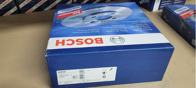 BOSCH 0986479B02 Диск тормозной передний в наличии Черкассы