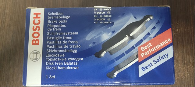 0986495098 BOSCH Передние тормозные колодки купить в Черновцы