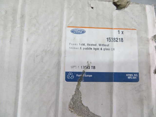 FORD 1538218 Зеркало заднего вида левое в наличии Киев
