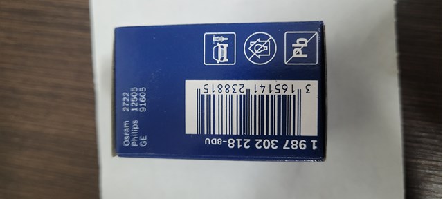 BOSCH 1987302218 Лампочка щитка (панели приборов) в наличии Винница