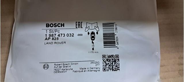 BOSCH 1987473032 Датчик износа тормозных колодок передний в наличии Павлоград