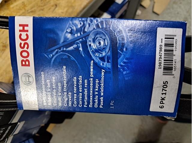 BOSCH 1987947989 Ремень агрегатов приводной в наличии Ирпень