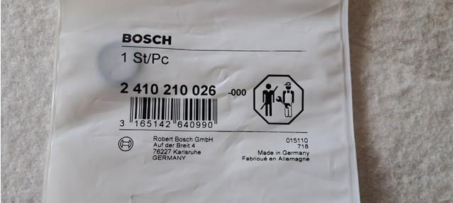 Прокладка крышки маслозаливной горловины 2410210026 BOSCH