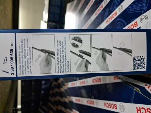 BOSCH 3397008635 Щетка-дворник заднего стекла в наличии Ровно
