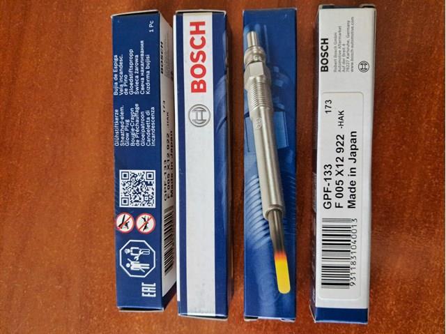 F005X12922 BOSCH Свечи накала купить в Каменское