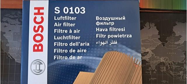 BOSCH F026400103 Воздушный фильтр в наличии Хмельницкий