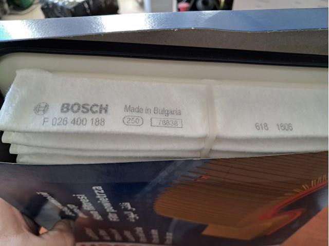 F026400188 BOSCH Фильтр воздушный купить в Ровно