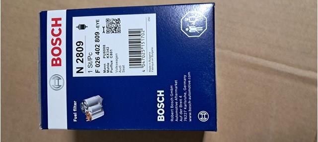 BOSCH F026402809 Фильтр топливный в наличии Ирпень