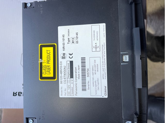 Радиоприемник 8612048N10C0 TOYOTA