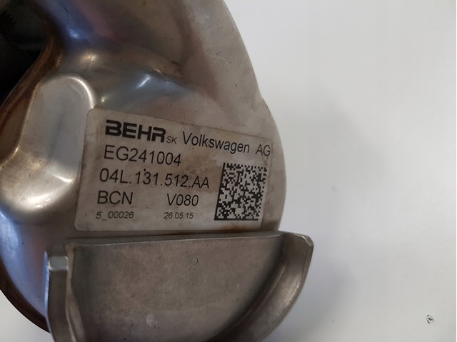 VAG 04L131512AA Радиатор системы EGR рециркуляции выхлопных газов в наличии Днепр