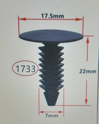 CHRYSLER 6030441 Пистон крепления заднего бампера в наличии Сумы