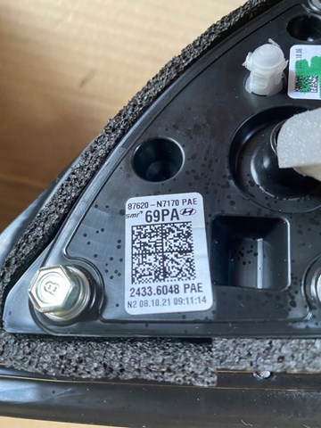 87620N7170 Зеркало заднего вида правое купить Киев