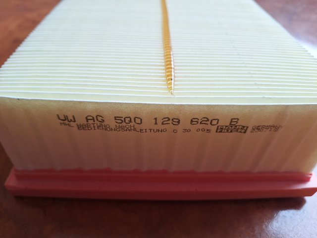 Воздушный фильтр двигателя 5Q0129620B VAG