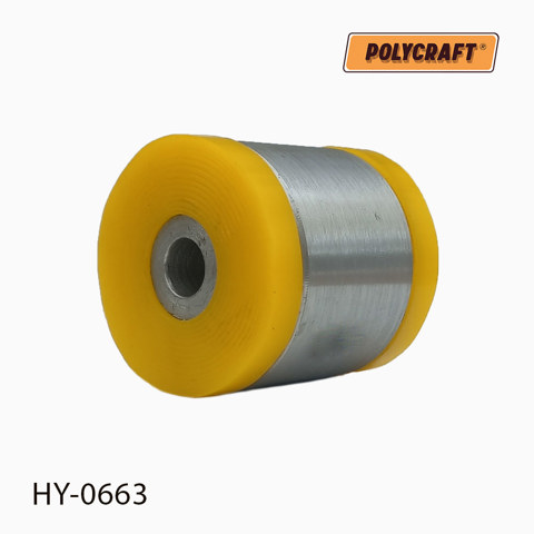 Сайлентблоки продольных рычагов передней подвески HY0663 POLYCRAFT