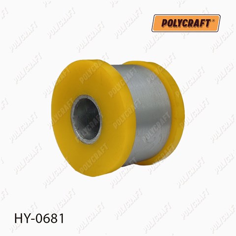 Сайлентблоки продольных рычагов задней подвески HY0681 POLYCRAFT