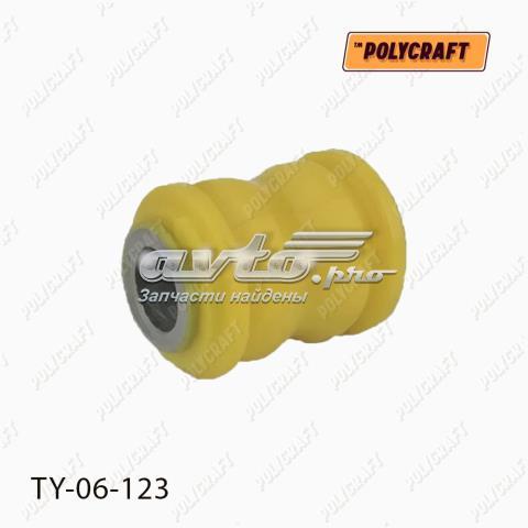 Сайлентблок тяги поперечной, задней подвески TY06123 POLYCRAFT