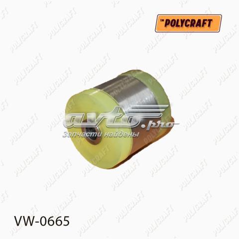 Полиуретановый сайлентблок заднего нижнего рычага VW0665 POLYCRAFT
