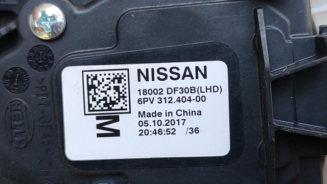 18002DF30B NISSAN Педаль газа купить в Сумы