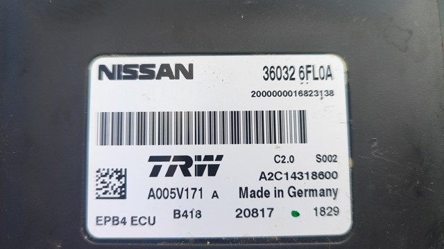 360326FL0A NISSAN купить в Павлоград