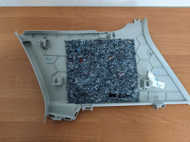 5GM867287 VAG Обшивка стойки кузова внутренняя задняя левая купить в Хмельницкий
