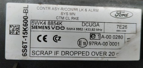 FORD 6S6T15K600BL в наличии Одесса