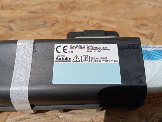 85010F1000 Подушка безопасности (AIRBAG) шторка боковая левая купить Каменское