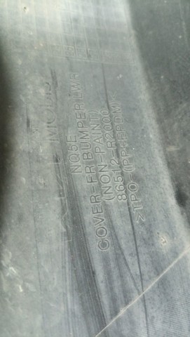 86512R2000 HYUNDAI Спойлер переднего бампера купить в Украина